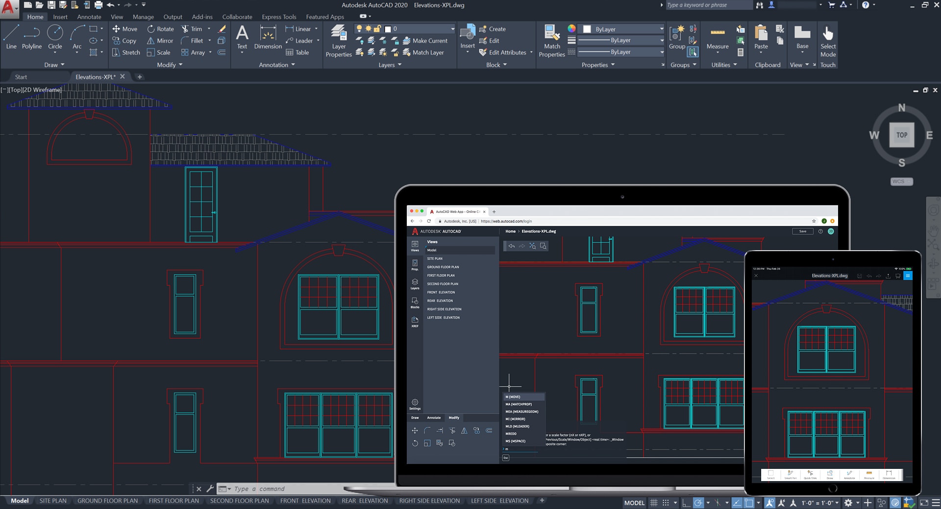 grab the middle of a line in autocad for mac
